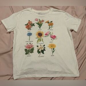 Flower Graphic Tee